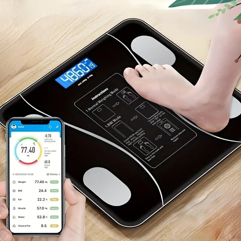 Balance Intelligente Connectée – Analyse Corporelle Complète