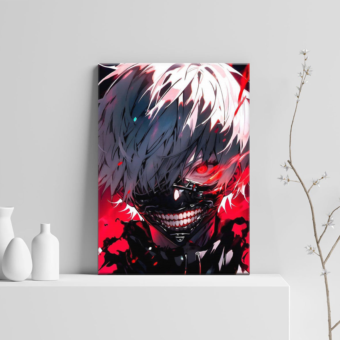 Tableau Tokyo Ghoul Toka Kagune Cadre Toile