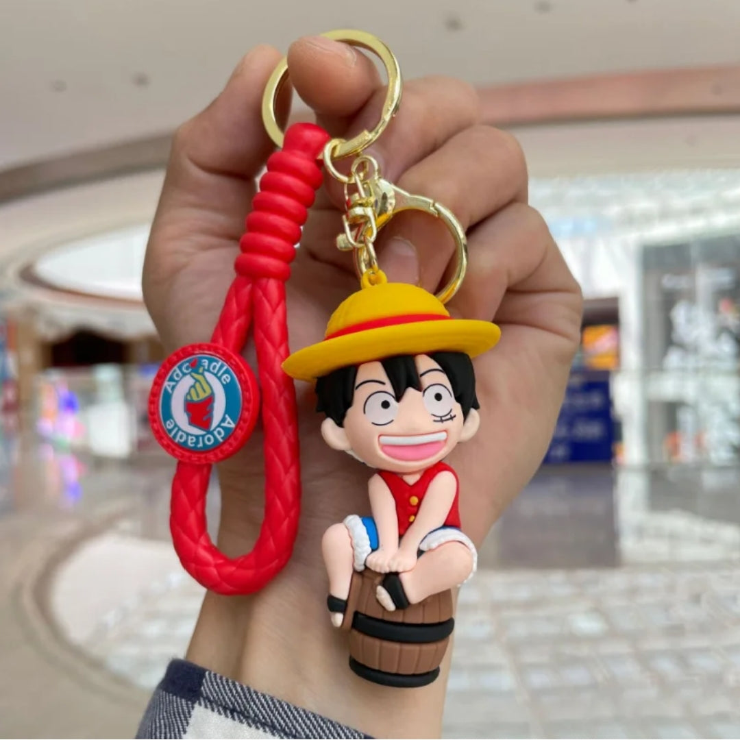 Portefeuille Et Porte-clés One Piece - Coffret Cadeau Officiel Chapeau De Paille Luffy