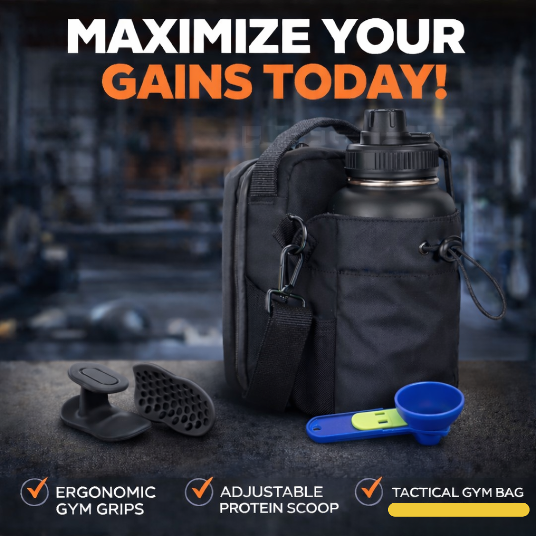 💪 Pack Essentiel Gym – Performance & Organisation Tout-en-Un