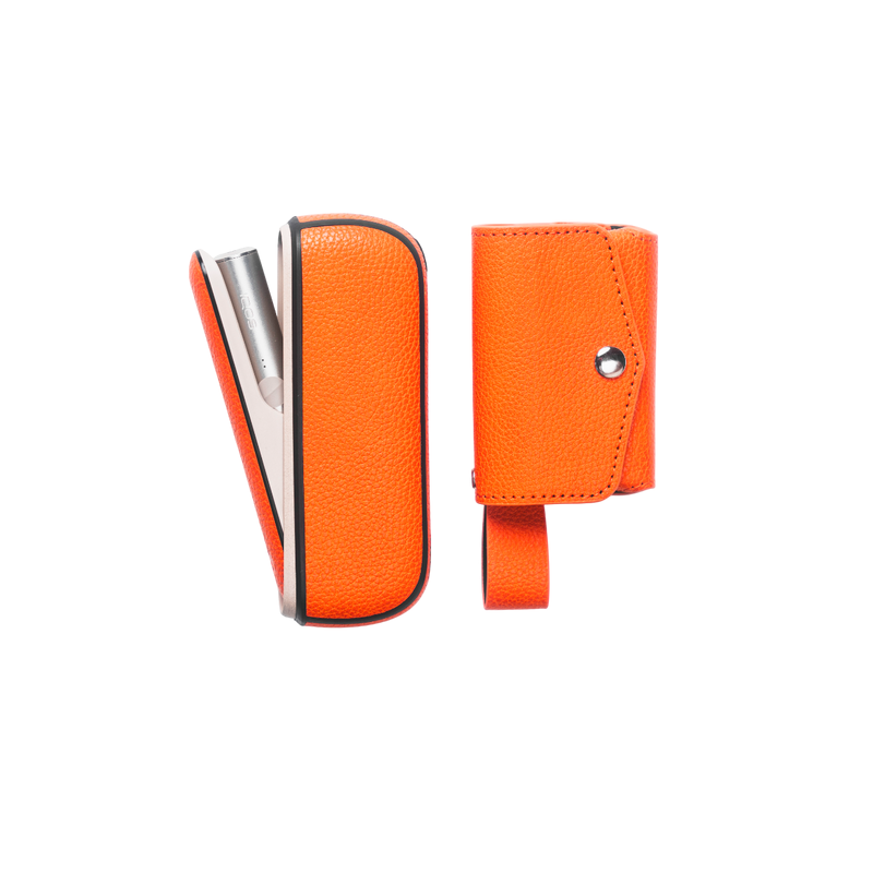 ILUMA Étui Cuir Orangée