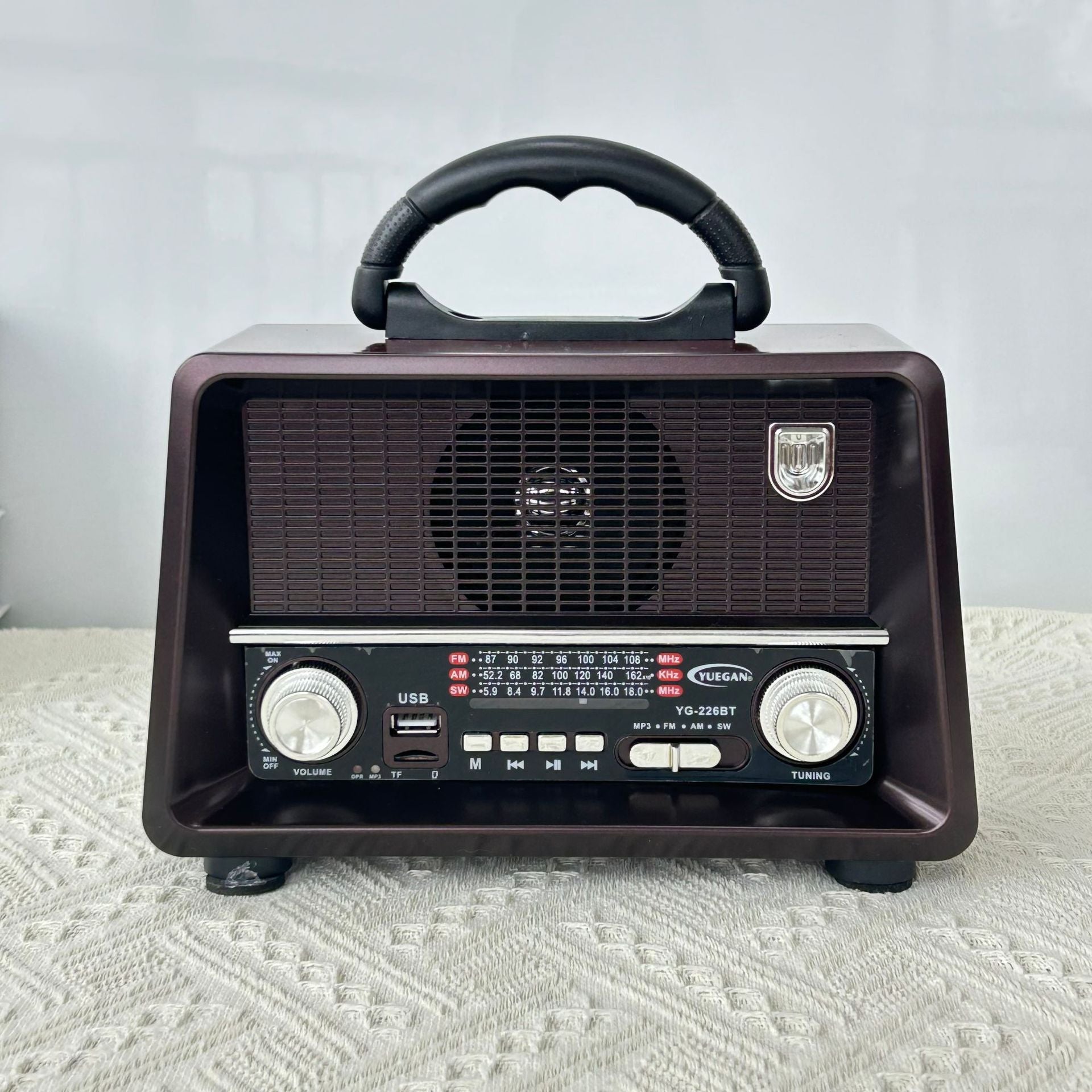 L'Écho Impérial : Radio & Haut-Parleur YG-227BT Bluetooth