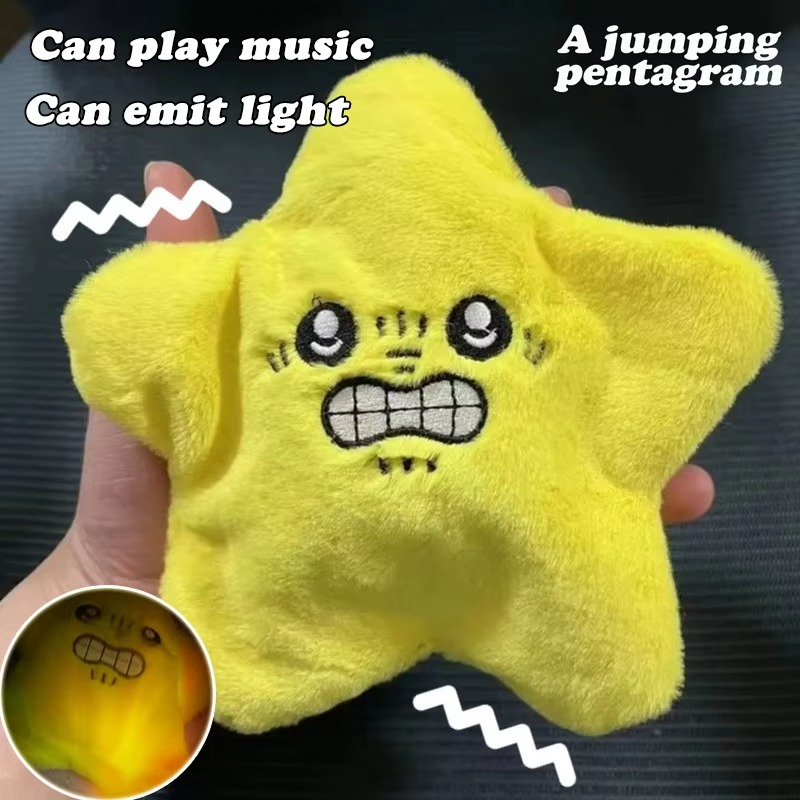 Peluche Étoile Jaune en Colère