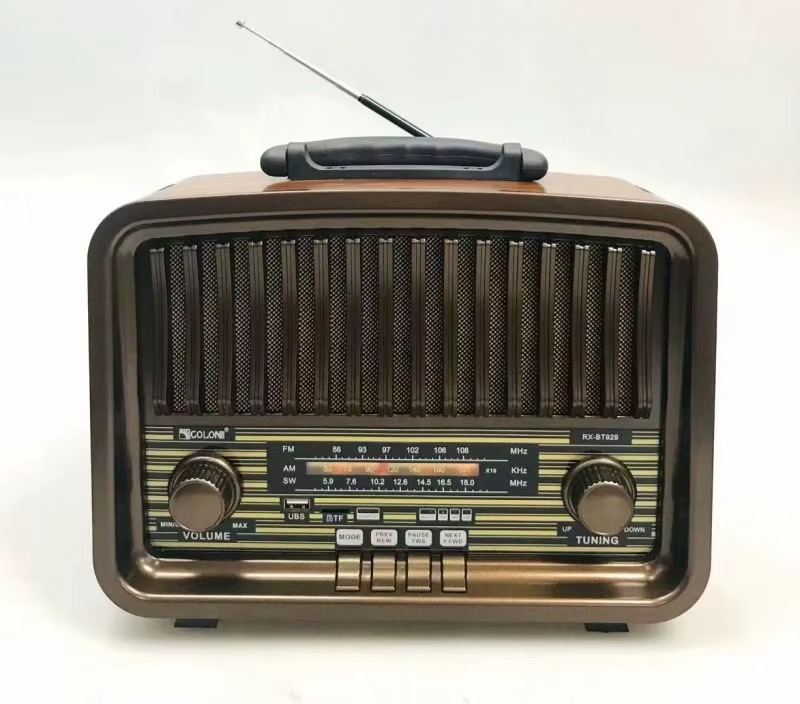 Haut-Parleur Vintage Portable – Radio FM Golon RX-BT929