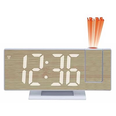 UMI 7.3” Réveil Digital avec Projecteur