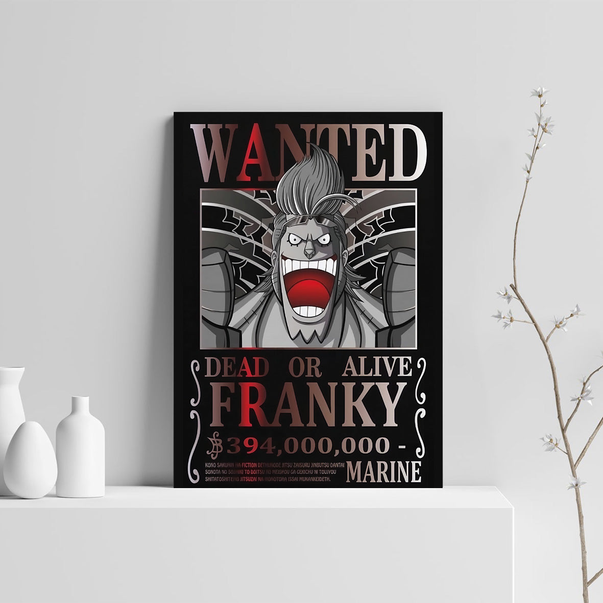 Tableau Wanted Franky