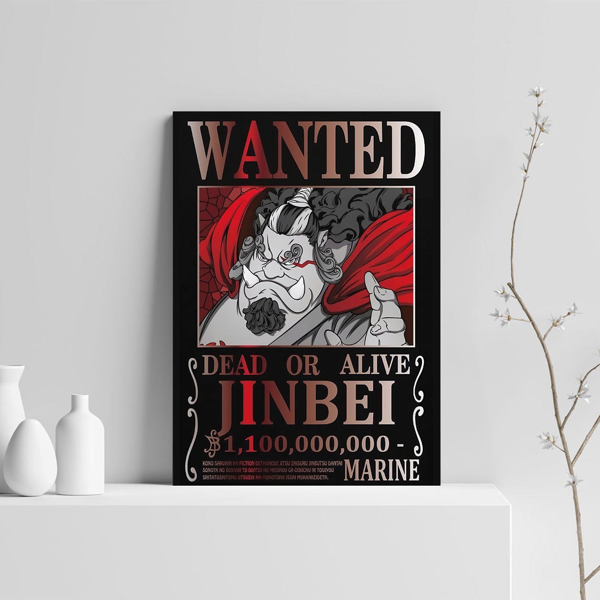 Tableau Wanted Jinbe