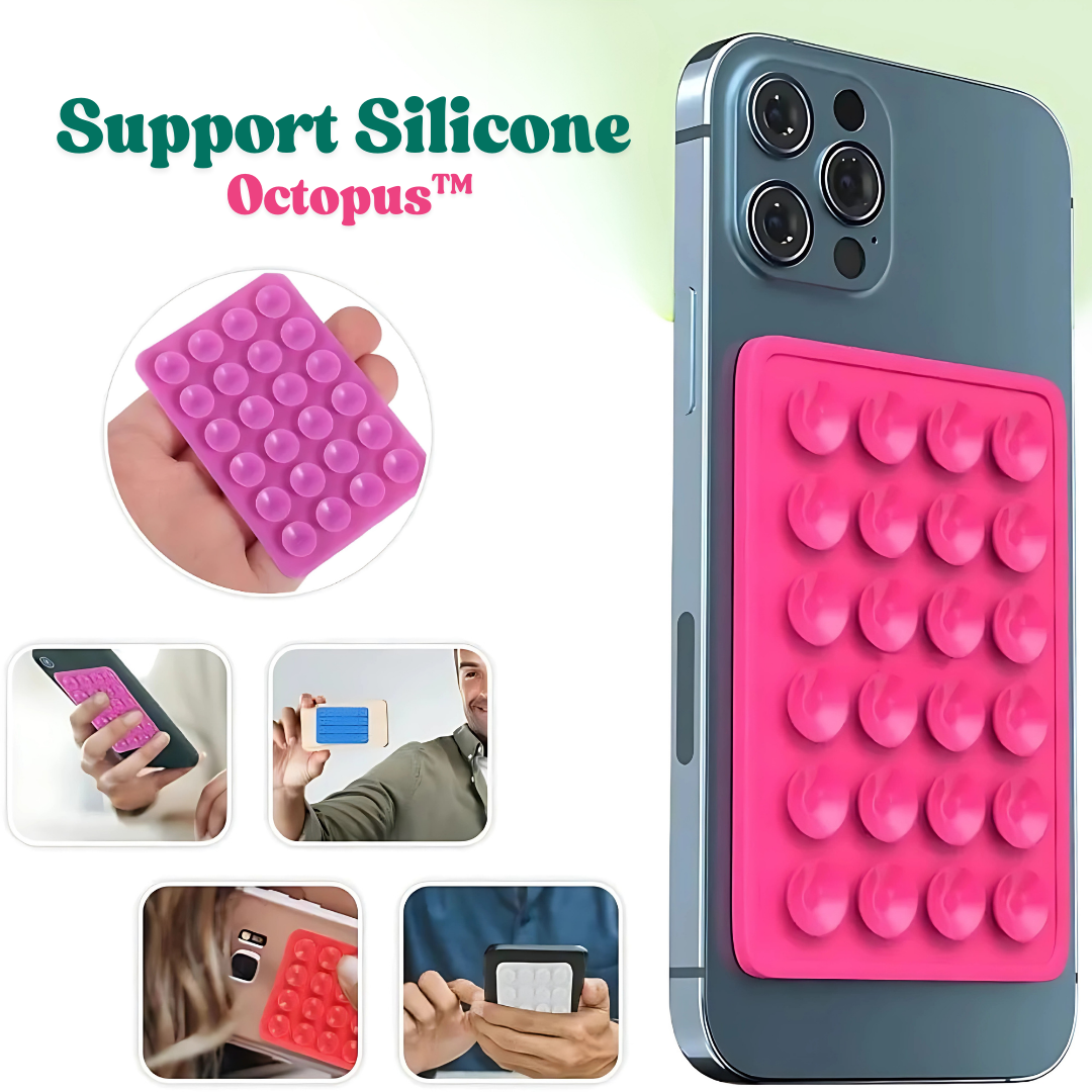 Sticky Patches Support Silicone Octopus™