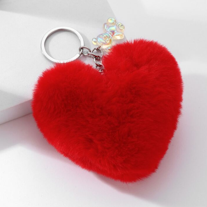 Porte clés Coeur rouge