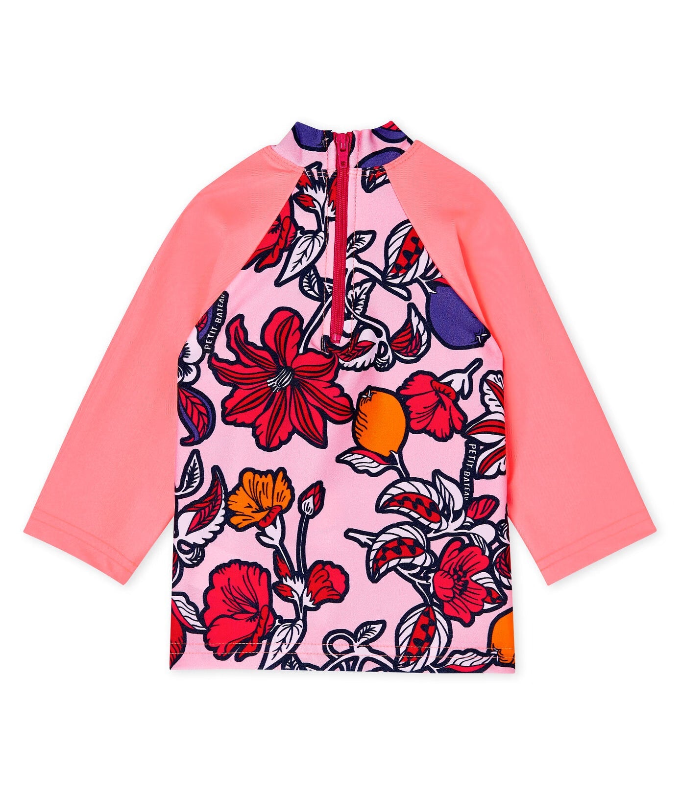 Ensemble fille 3P : T shirt + Jupe de plage + Bonnet -UV UPF 50+ écoresponsable bébé fille