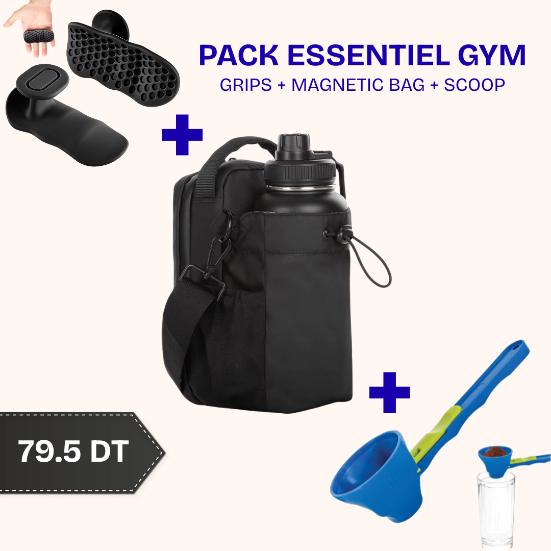 💪 Pack Essentiel Gym – Performance & Organisation Tout-en-Un