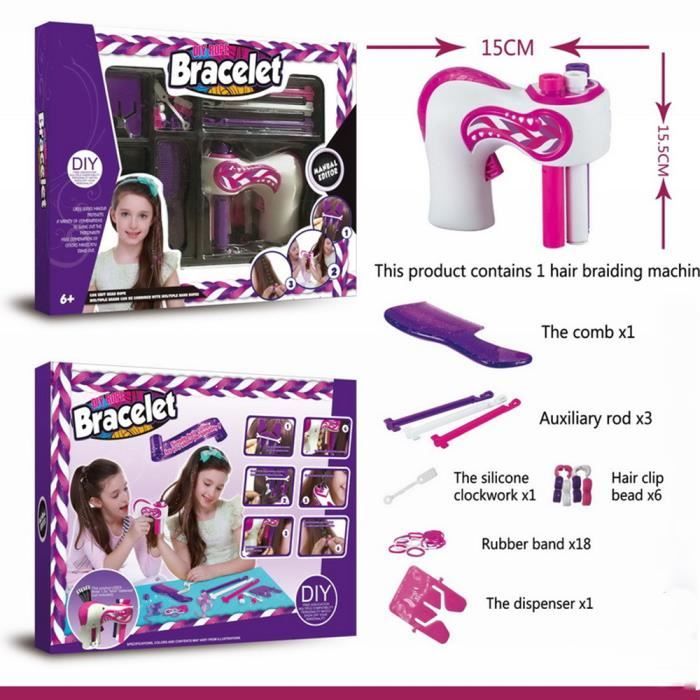 Girls Electric Automatic Hair Braid Diy Stylish Braiding Hairstyle Tool