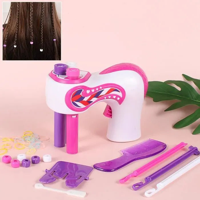 Girls Electric Automatic Hair Braid Diy Stylish Braiding Hairstyle Tool