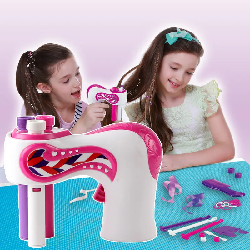 Girls Electric Automatic Hair Braid Diy Stylish Braiding Hairstyle Tool