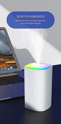 Humidificateur portable à lumière LED colorée (SD09)