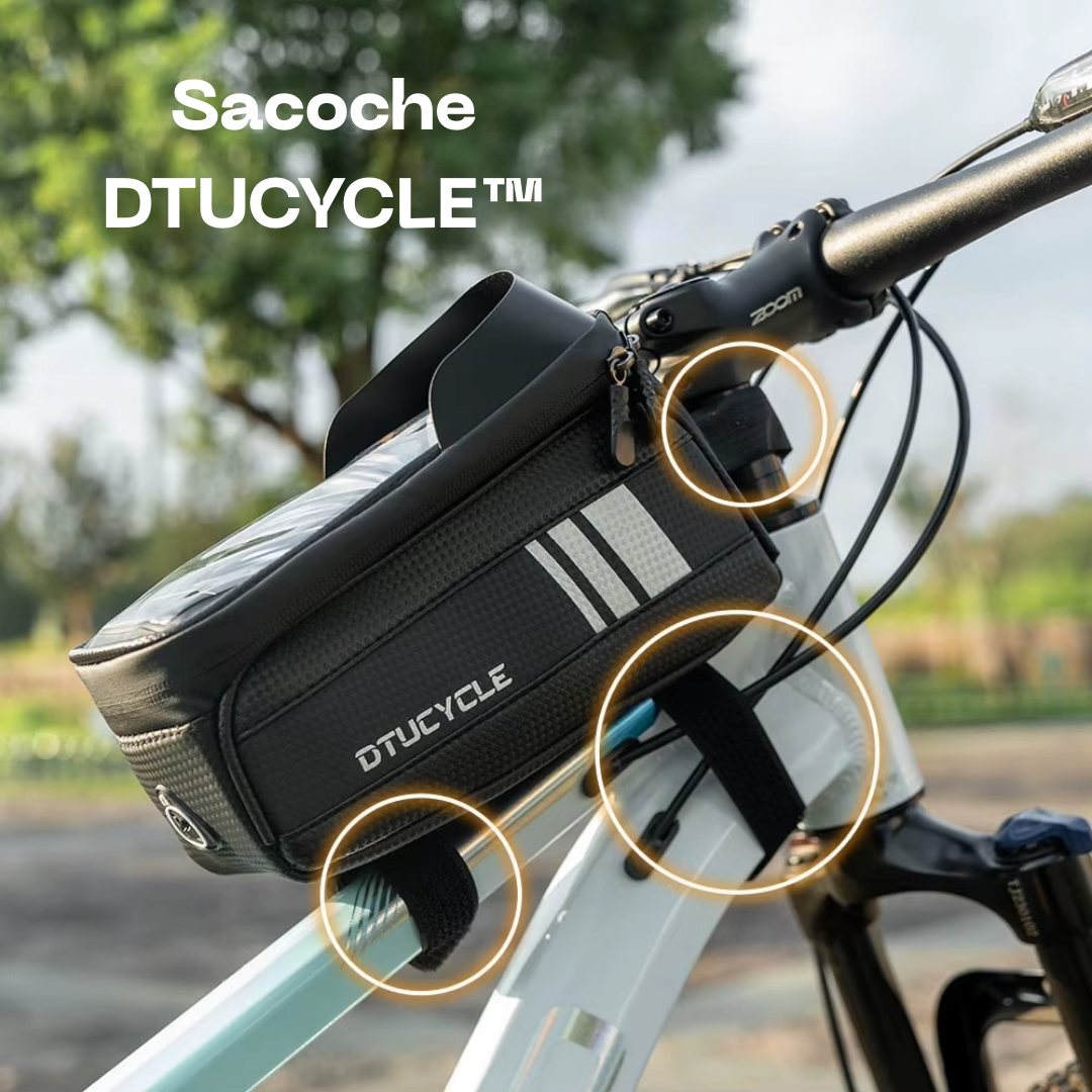 Sacoche Vélo DTUCYCLE™ Etanche avec Support Téléphone