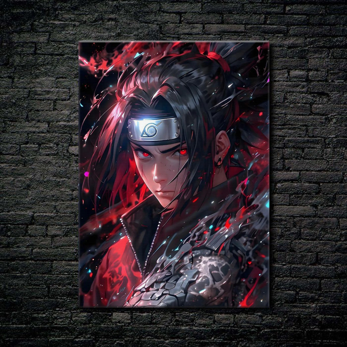 Tableau Itachi Uchiwa