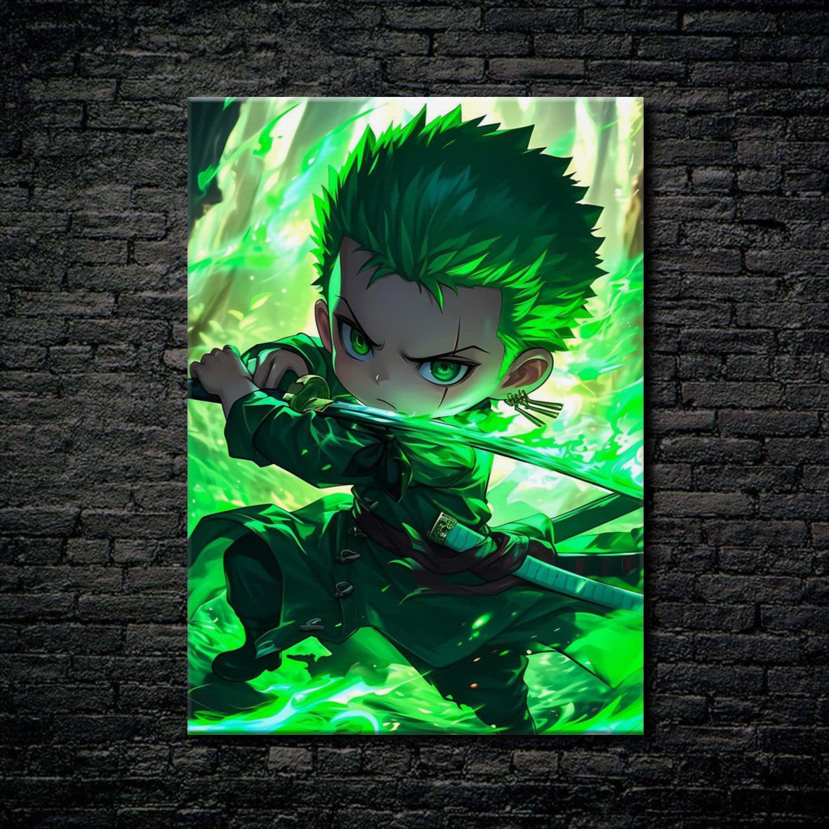 Tableau Little Roronoa Zoro