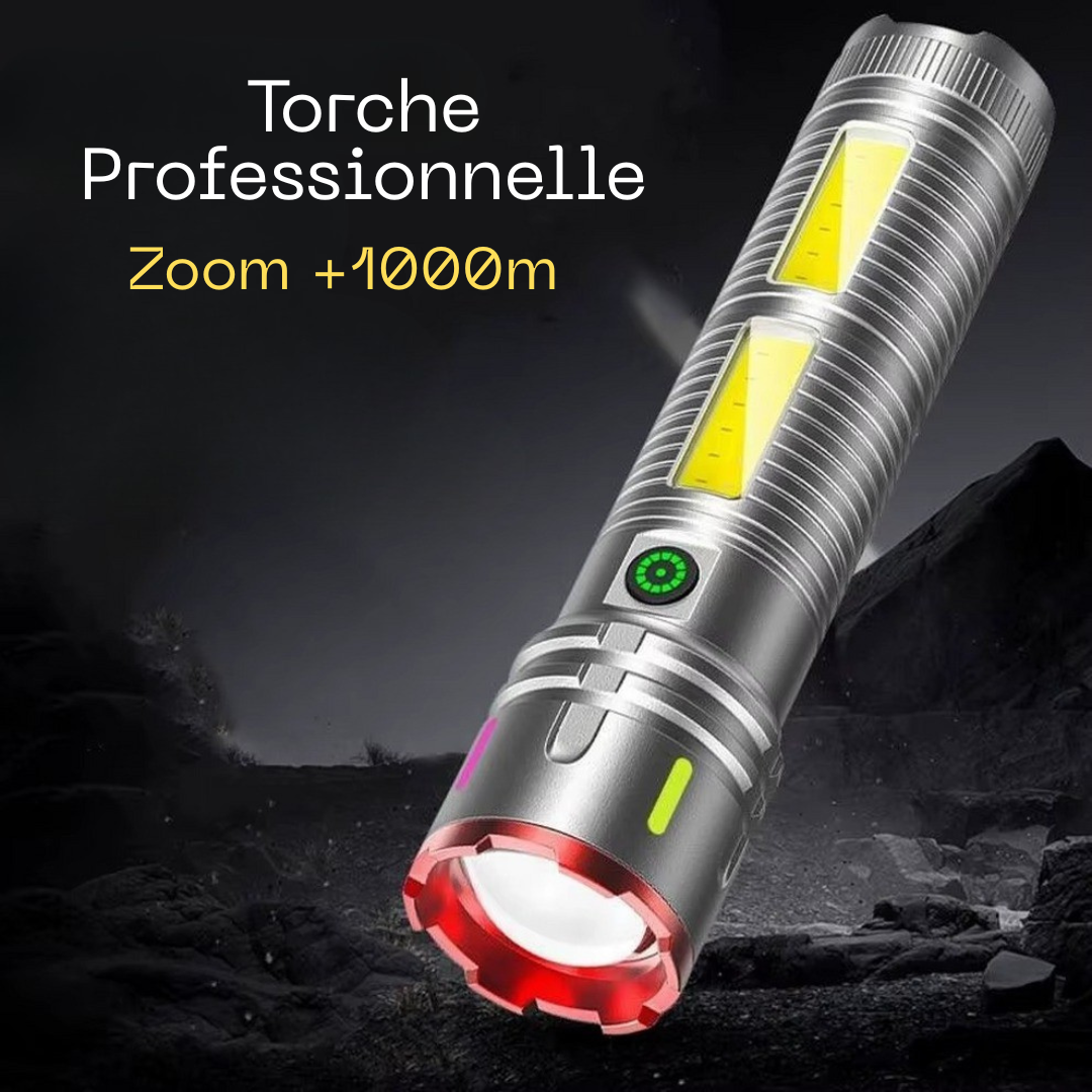 Torche BORUiT Professionnelle Multifonction