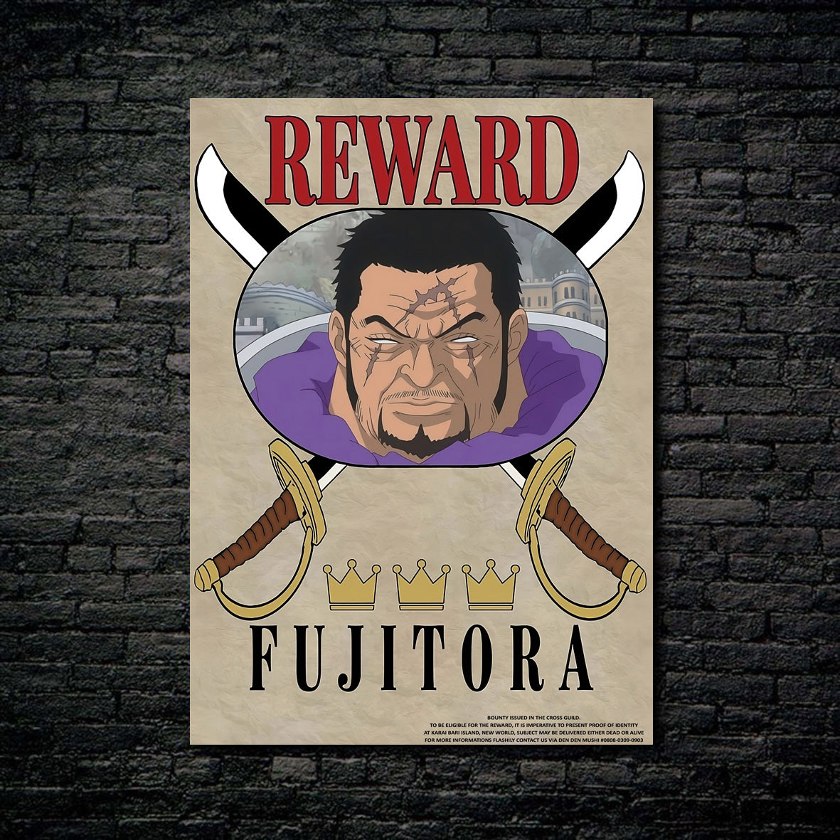 Tableau Cross Guild Reward Fujitora