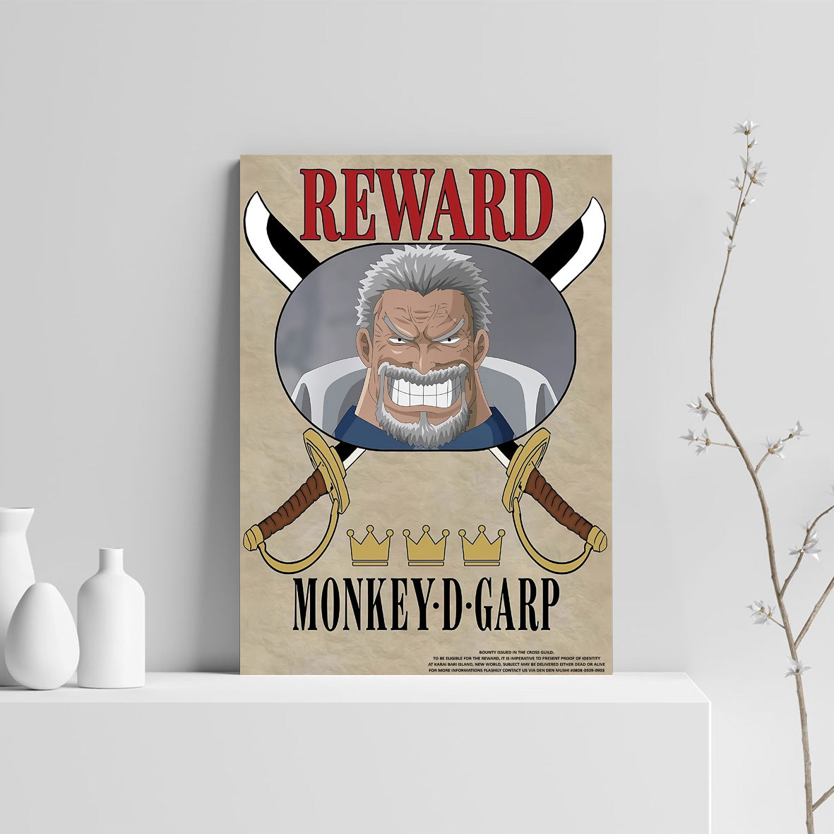 Tableau Cross Guild Reward Monkey D-Garp