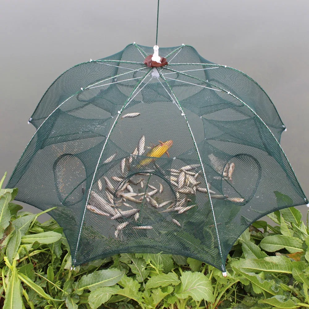 Piège à poisson شبكة صيد أوتوماتيكية قابلة للطي