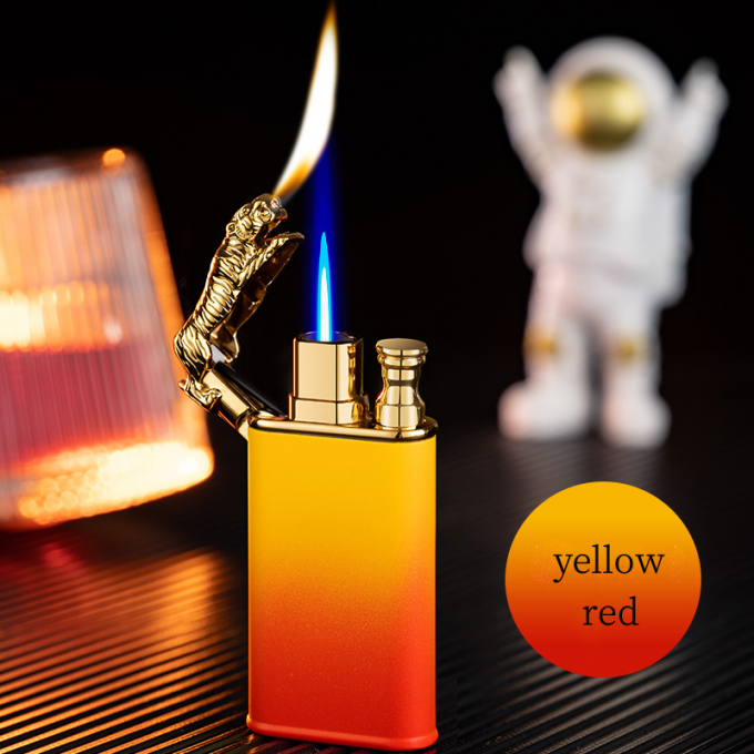 Yellow and Red Tiger Lighter