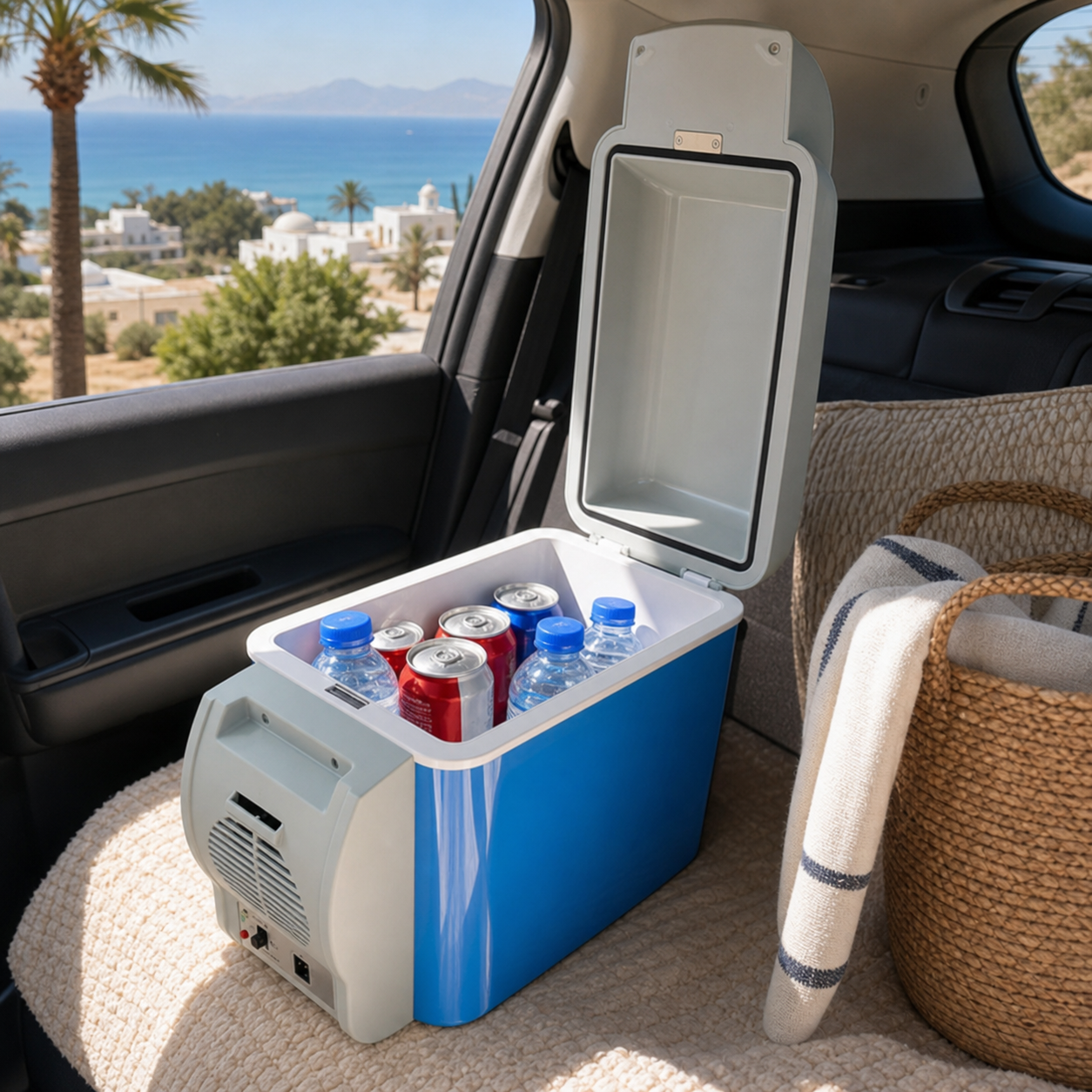 FrescoGo™ – Mini Frigo Portable 7,5L Froid & Chaud