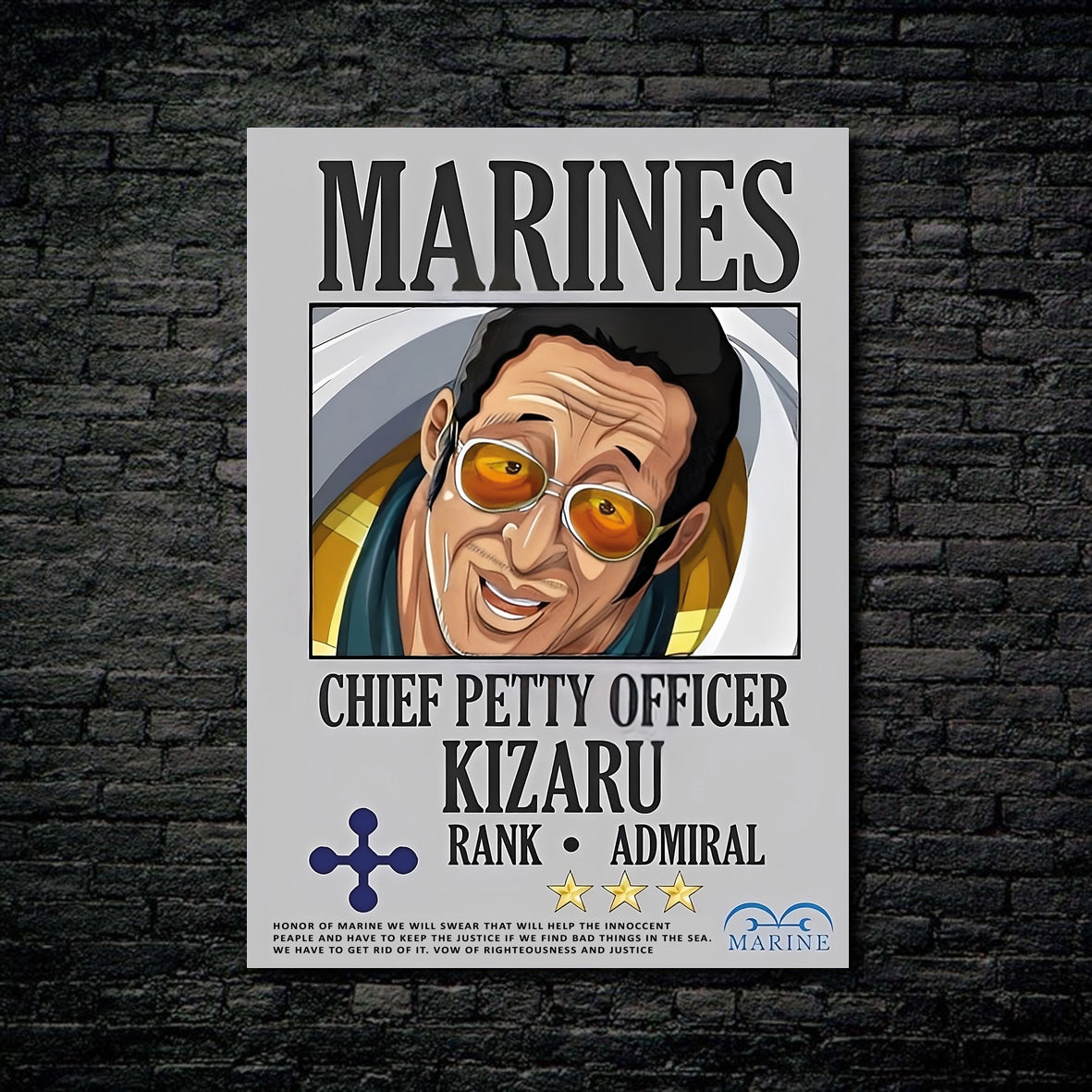 Tableau Marines Admiral Kizaru