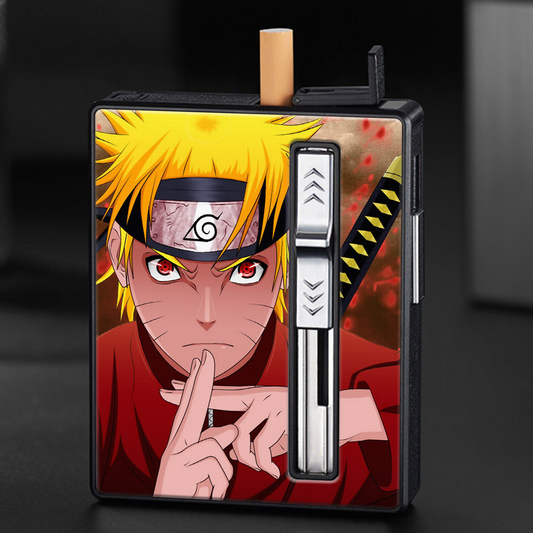 Étui à cigarettes haut de gamme Naruto