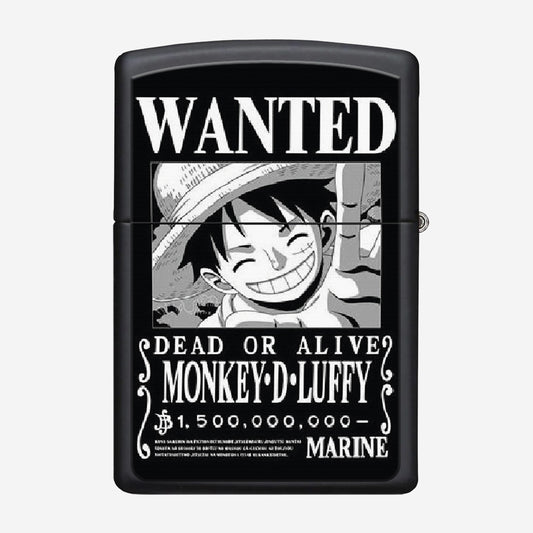 Briquet One Piece Wanted Noir 2 Faces