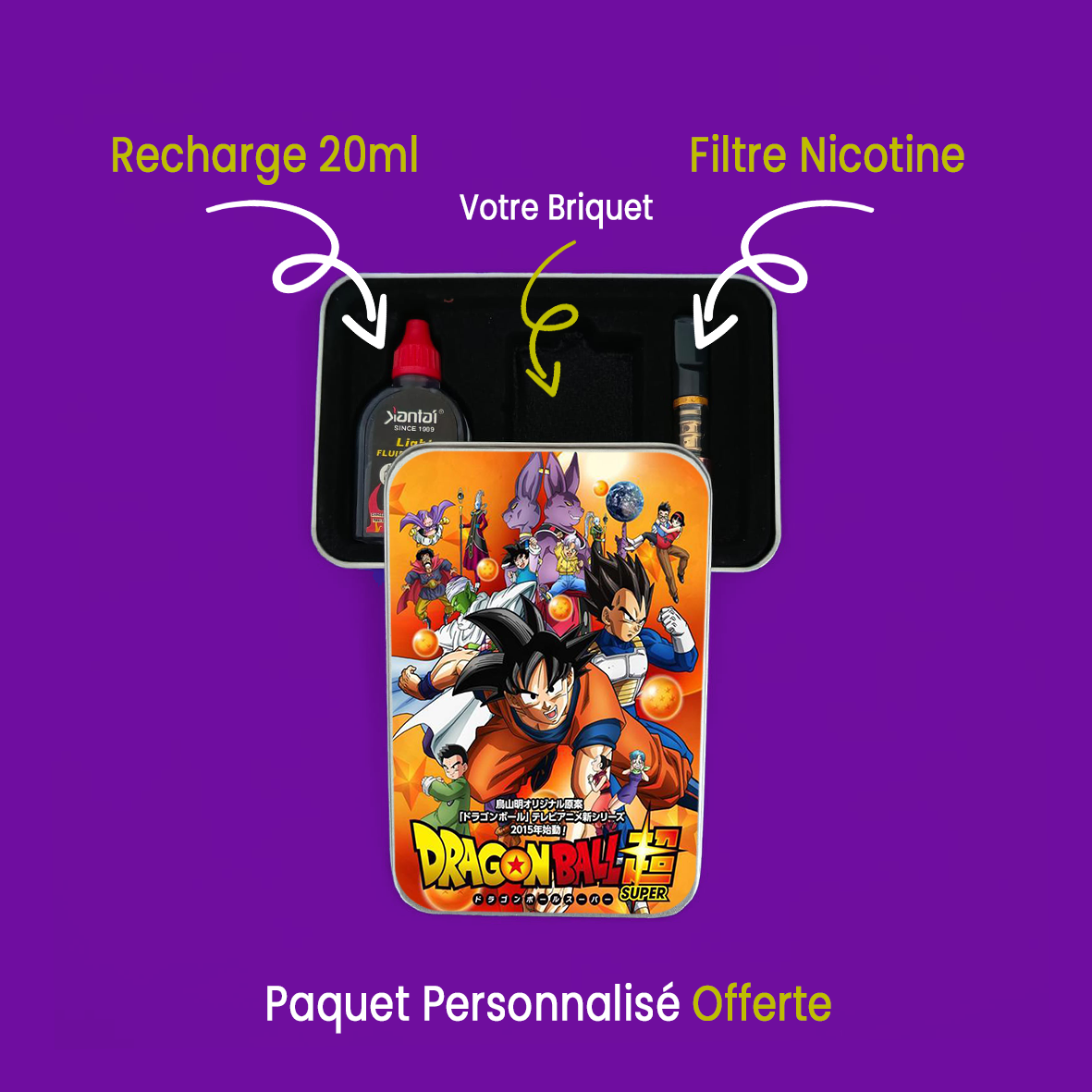 Briquet Vegeta