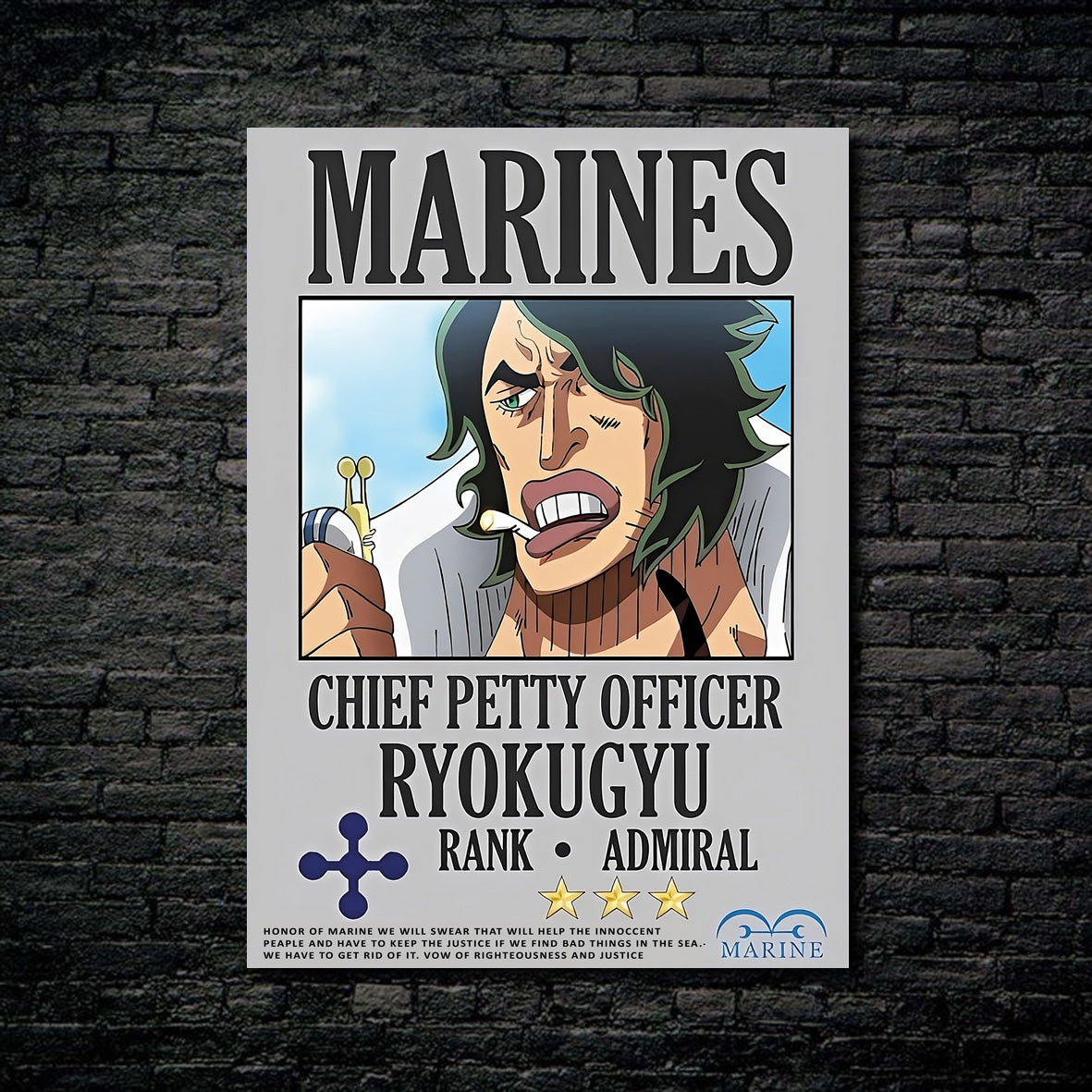 Tableau Marines Admiral Ryokugyu