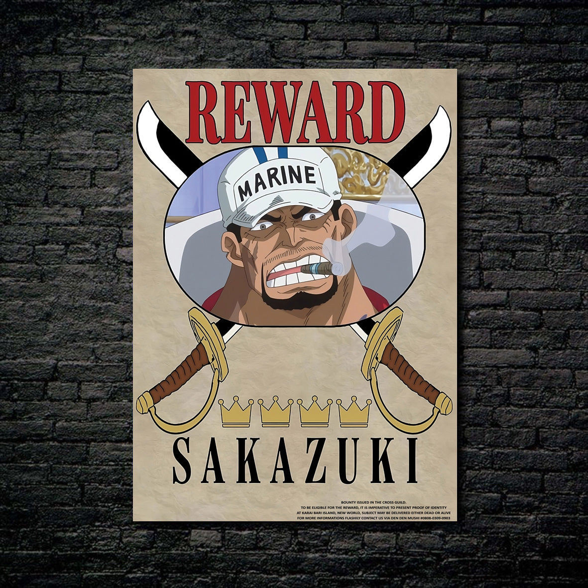 Tableau Cross Guild Reward Sakazuki