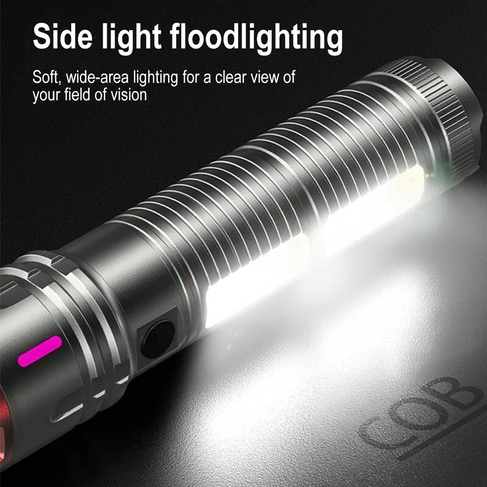 Torche BORUiT Professionnelle Multifonction