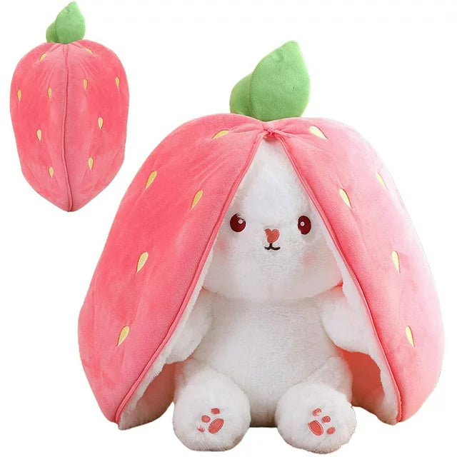Strawberry bunny plush