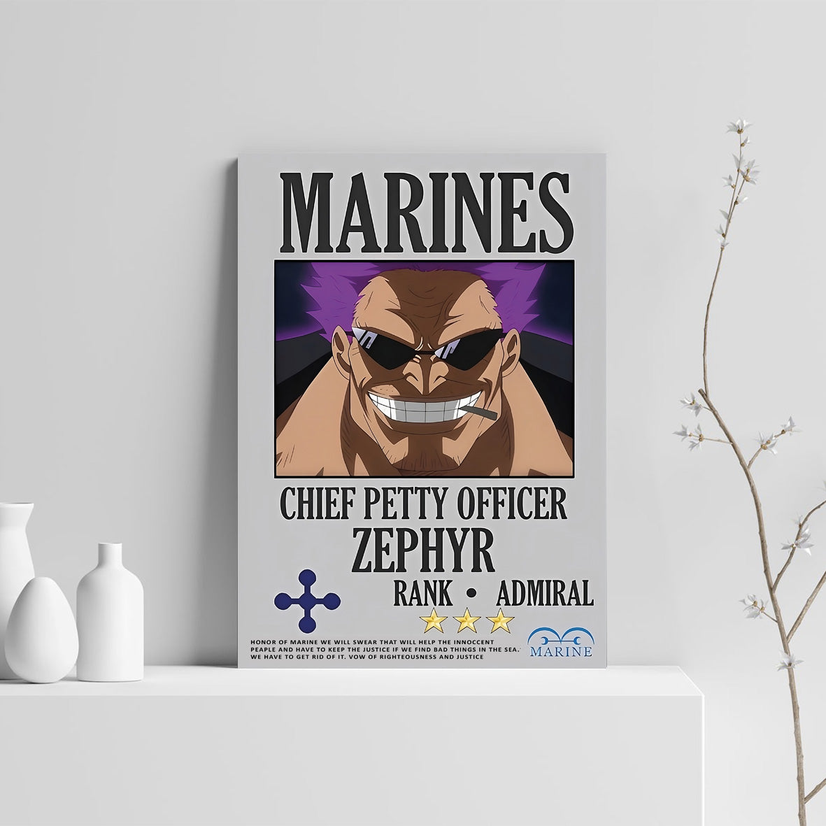 Tableau Marines Admiral Zephyr