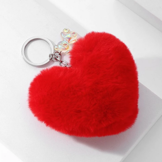Porte clés Coeur rouge